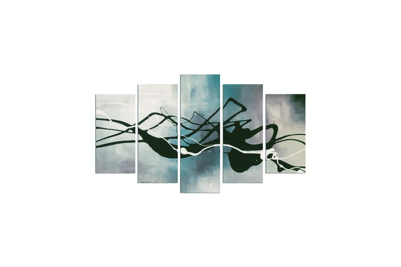 Dekorativ MDF-bilde 5 Deler - Flerfarget - Innredning - Bilder & kunst - Lerretsbilder