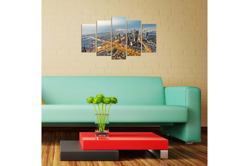 Dekorativ MDF-bilde 5 Deler - Flerfarget - Innredning - Bilder & kunst - Lerretsbilder