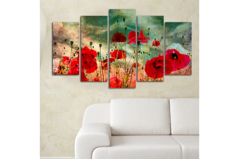 Dekorativ MDF-bilde 5 Deler - Flerfarget - Innredning - Bilder & kunst - Lerretsbilder