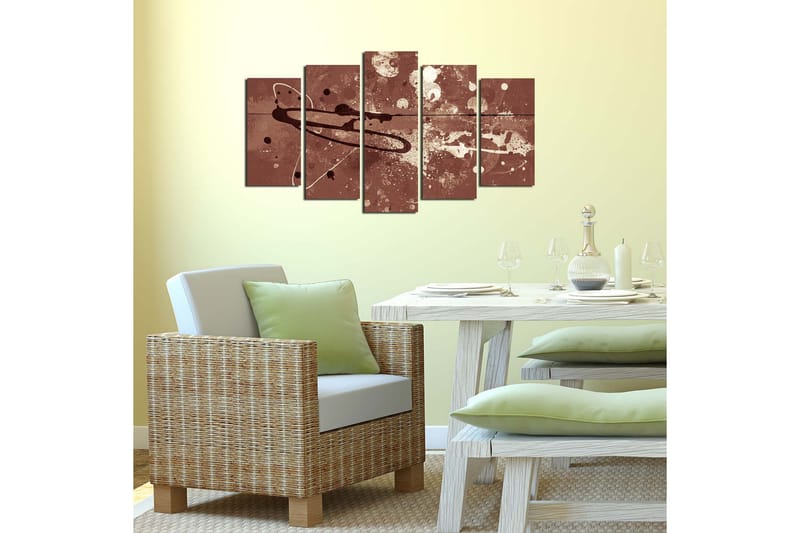 Dekorativ MDF-bilde 5 Deler - Flerfarget - Innredning - Bilder & kunst - Lerretsbilder