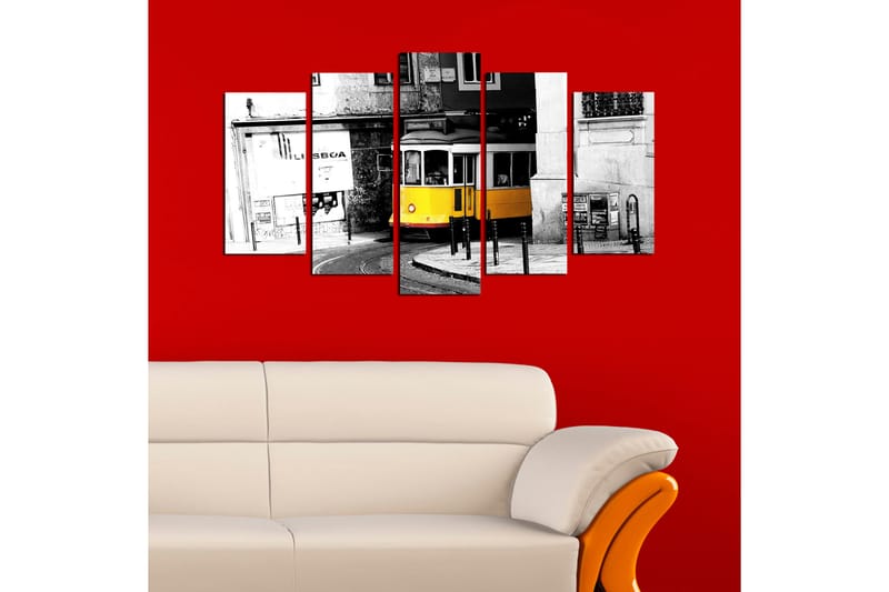 Dekorativ MDF-bilde 5 Deler - Flerfarget - Innredning - Bilder & kunst - Lerretsbilder