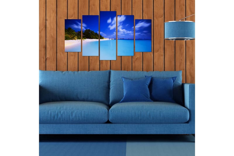 Dekorativ MDF-bilde 5 Deler - Flerfarget - Innredning - Bilder & kunst - Lerretsbilder