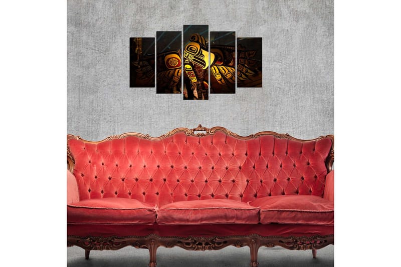 Dekorativ MDF-bilde 5 Deler - Flerfarget - Innredning - Bilder & kunst - Lerretsbilder