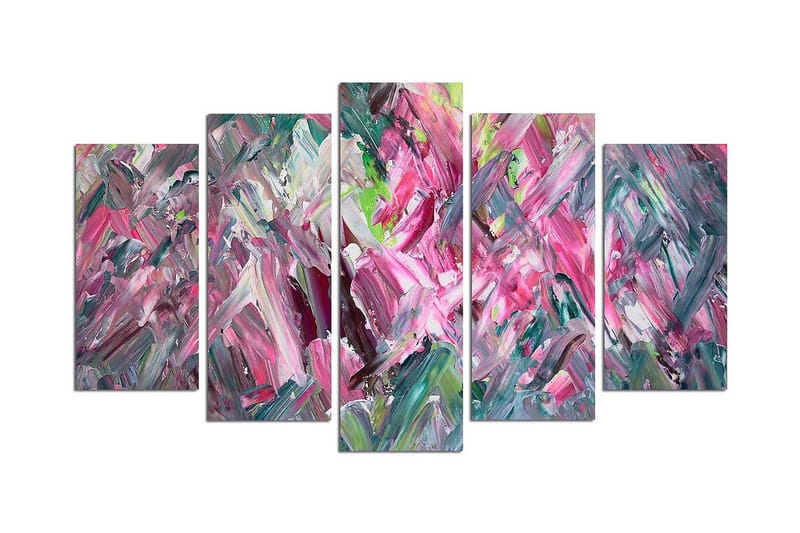 Dekorativ MDF-bilde 5 Deler - Flerfarget - Innredning - Bilder & kunst - Lerretsbilder