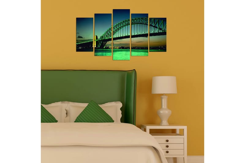 Dekorativ MDF-bilde 5 Deler - Flerfarget - Innredning - Bilder & kunst - Lerretsbilder