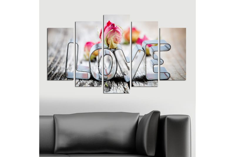 Dekorativ MDF-bilde 5 Deler - Flerfarget - Innredning - Bilder & kunst - Lerretsbilder