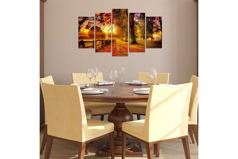 Dekorativ MDF-bilde 5 Deler - Flerfarget - Innredning - Bilder & kunst - Lerretsbilder