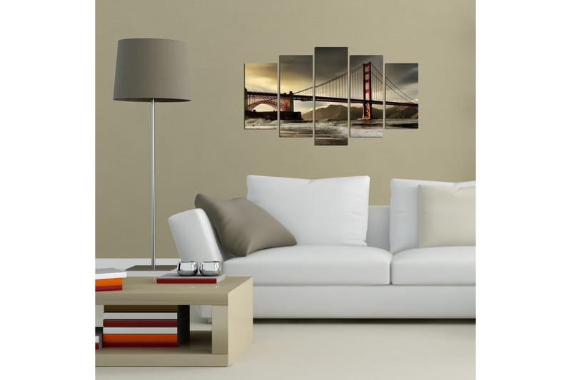 Dekorativ MDF-bilde 5 Deler - Flerfarget - Innredning - Bilder & kunst - Lerretsbilder