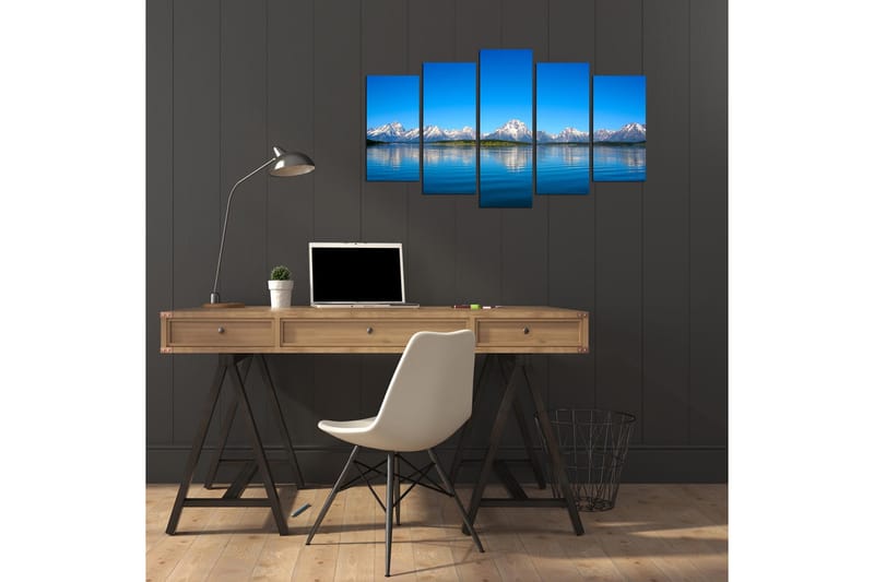 Dekorativ MDF-bilde 5 Deler - Flerfarget - Innredning - Bilder & kunst - Lerretsbilder