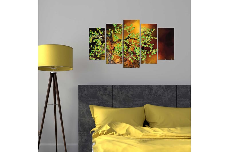 Dekorativ MDF-bilde 5 Deler - Flerfarget - Innredning - Bilder & kunst - Lerretsbilder