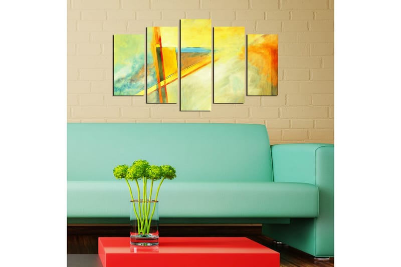 Dekorativ MDF-bilde 5 Deler - Flerfarget - Innredning - Bilder & kunst - Lerretsbilder
