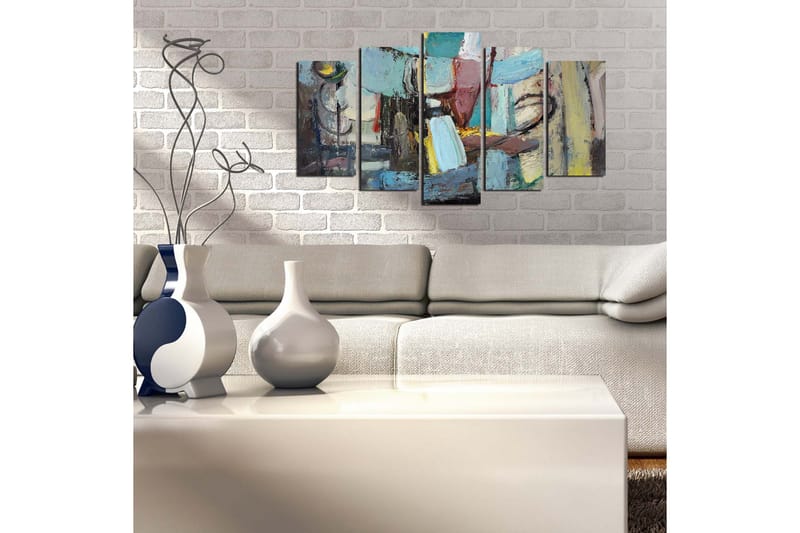 Dekorativ MDF-bilde 5 Deler - Flerfarget - Innredning - Bilder & kunst - Lerretsbilder
