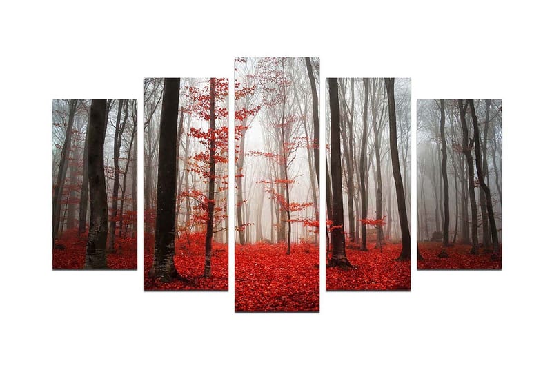 Dekorativ MDF-bilde 5 Deler - Flerfarget - Innredning - Bilder & kunst - Lerretsbilder