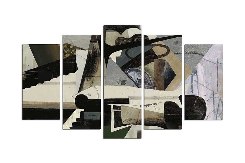 Dekorativ MDF-bilde 5 Deler - Flerfarget - Innredning - Bilder & kunst - Lerretsbilder
