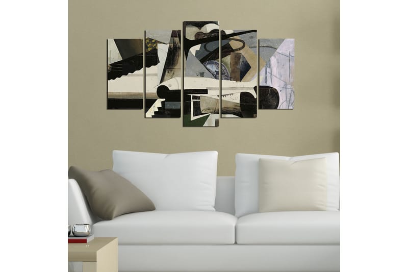 Dekorativ MDF-bilde 5 Deler - Flerfarget - Innredning - Bilder & kunst - Lerretsbilder