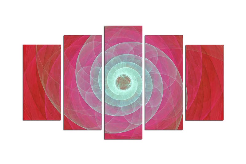 Dekorativ MDF-bilde 5 Deler - Flerfarget - Innredning - Bilder & kunst - Lerretsbilder