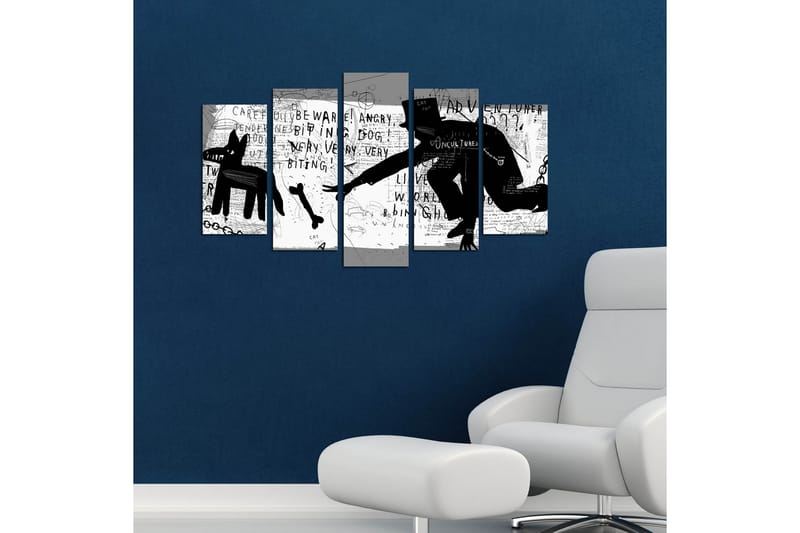 Dekorativ MDF-bilde 5 Deler - Flerfarget - Innredning - Bilder & kunst - Lerretsbilder