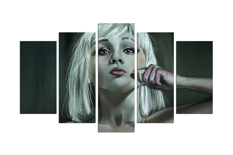 Dekorativ MDF-bilde 5 Deler - Flerfarget - Innredning - Bilder & kunst - Lerretsbilder