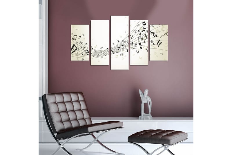 Dekorativ MDF-bilde 5 Deler - Flerfarget - Innredning - Bilder & kunst - Lerretsbilder