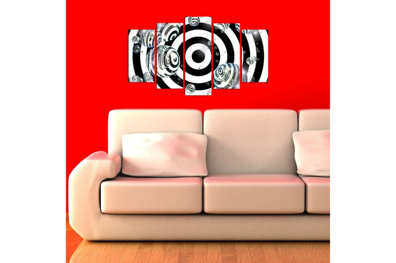 Dekorativ MDF-bilde 5 Deler - Flerfarget - Innredning - Bilder & kunst - Lerretsbilder