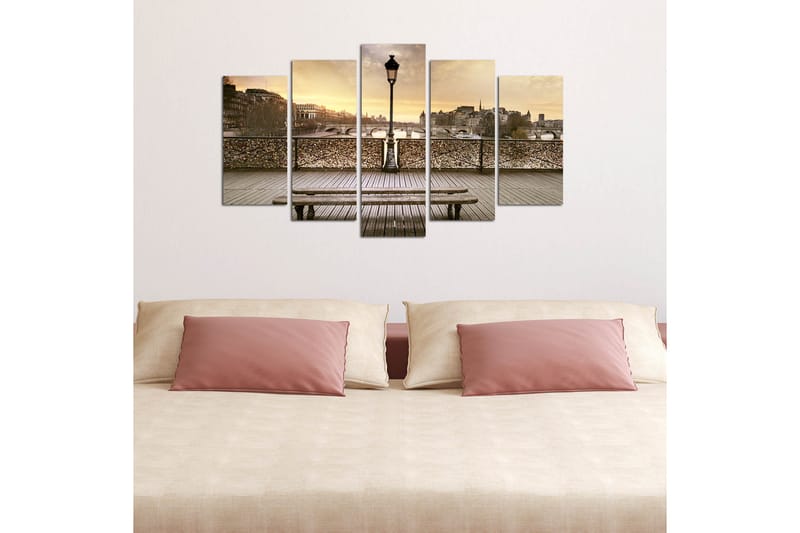 Dekorativ MDF-bilde 5 Deler - Flerfarget - Innredning - Bilder & kunst - Lerretsbilder
