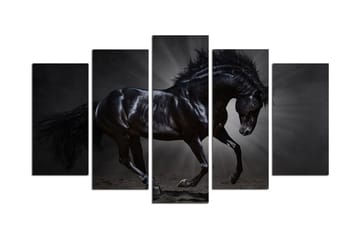 Dekorativ MDF-bilde 5 Deler - Flerfarget - Innredning - Bilder & kunst - Lerretsbilder