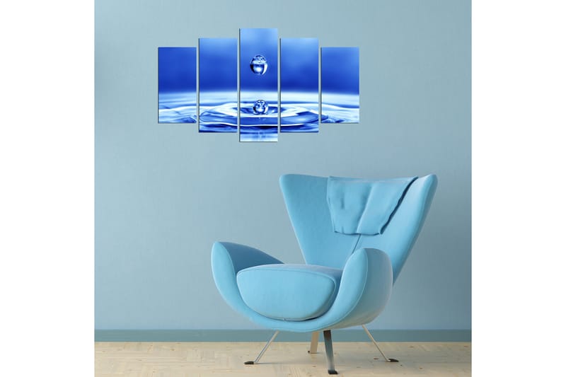 Dekorativ MDF-bilde 5 Deler - Flerfarget - Innredning - Bilder & kunst - Lerretsbilder