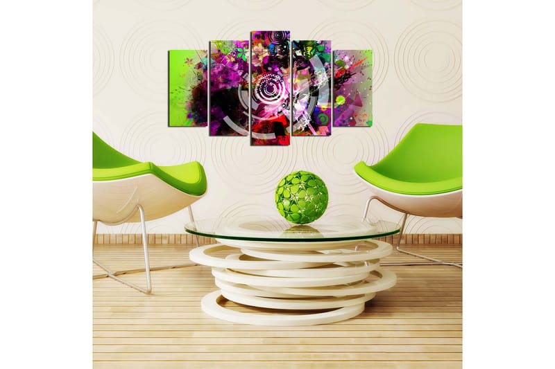 Dekorativ MDF-bilde 5 Deler - Flerfarget - Innredning - Bilder & kunst - Lerretsbilder