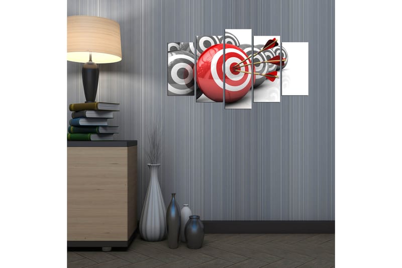 Dekorativ MDF-bilde 5 Deler - Flerfarget - Innredning - Bilder & kunst - Lerretsbilder