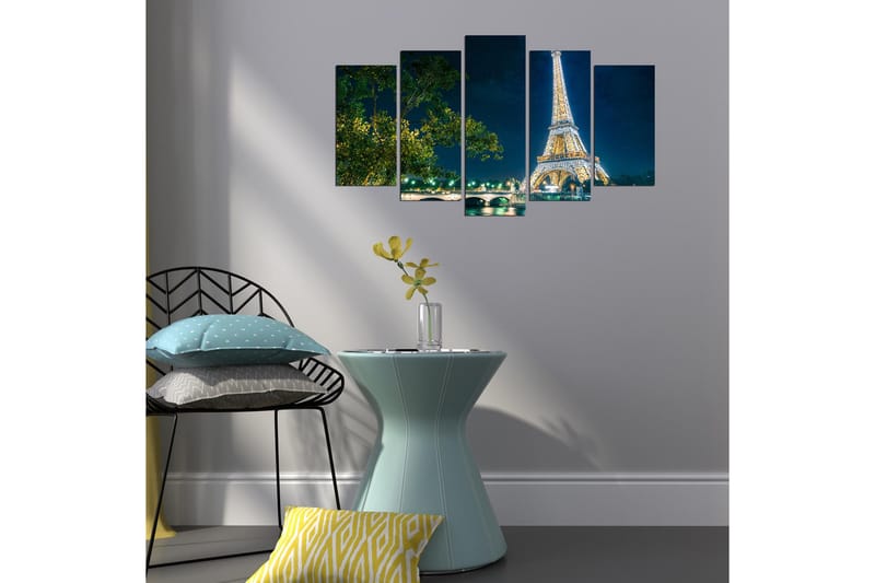 Dekorativ MDF-bilde 5 Deler - Flerfarget - Innredning - Bilder & kunst - Lerretsbilder