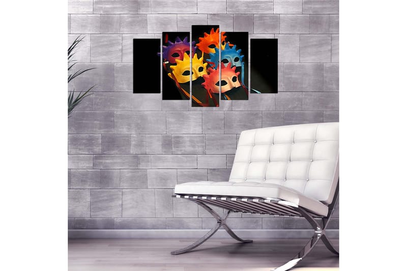 Dekorativ MDF-bilde 5 Deler - Flerfarget - Innredning - Bilder & kunst - Lerretsbilder