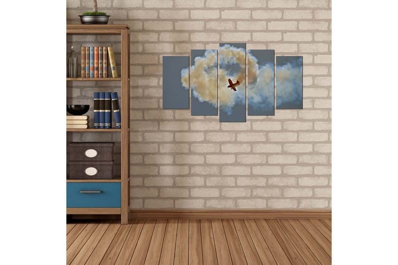 Dekorativ MDF-bilde 5 Deler - Flerfarget - Innredning - Bilder & kunst - Lerretsbilder