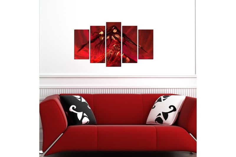 Dekorativ MDF-bilde 5 Deler - Flerfarget - Innredning - Bilder & kunst - Lerretsbilder