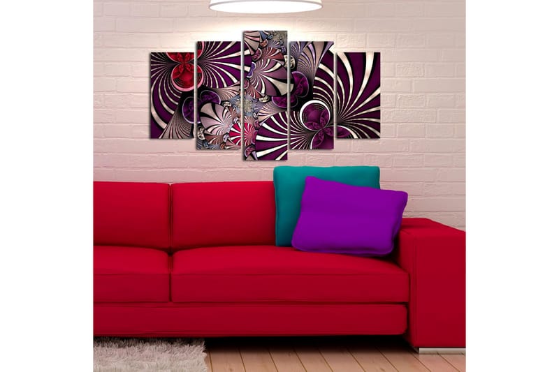 Dekorativ MDF-bilde 5 Deler - Flerfarget - Innredning - Bilder & kunst - Lerretsbilder