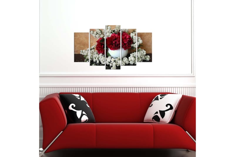 Dekorativ MDF-bilde 5 Deler - Flerfarget - Innredning - Bilder & kunst - Lerretsbilder