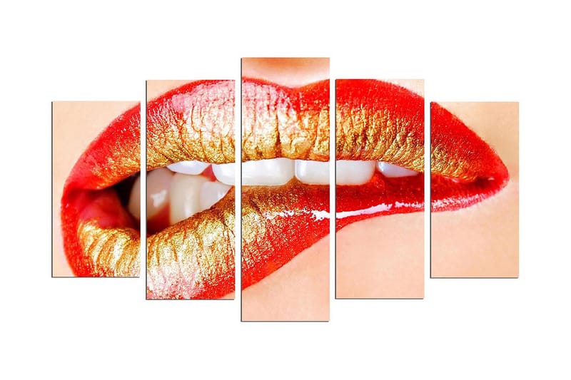 Dekorativ MDF-bilde 5 Deler - Flerfarget - Innredning - Bilder & kunst - Lerretsbilder