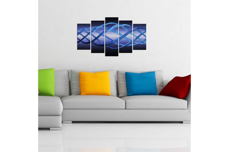Dekorativ MDF-bilde 5 Deler - Flerfarget - Innredning - Bilder & kunst - Lerretsbilder