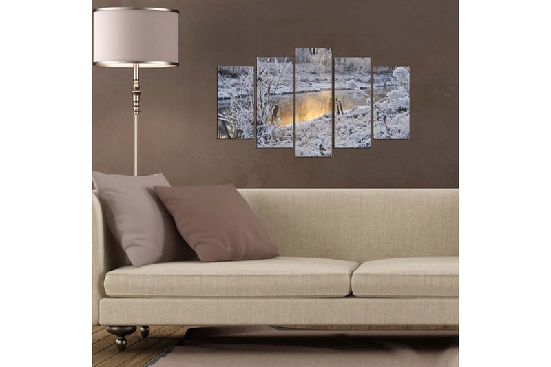 Dekorativ MDF-bilde 5 Deler - Flerfarget - Innredning - Bilder & kunst - Lerretsbilder