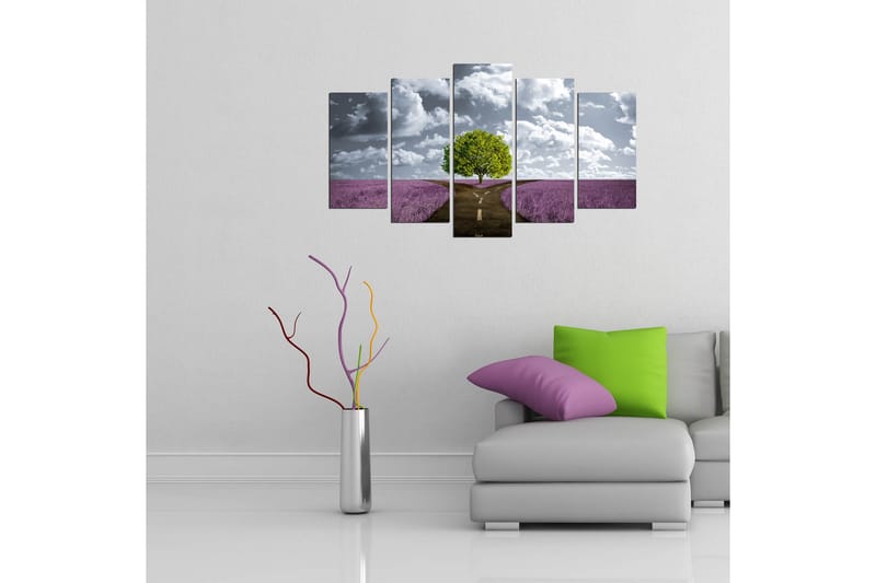 Dekorativ MDF-bilde 5 Deler - Flerfarget - Innredning - Bilder & kunst - Lerretsbilder