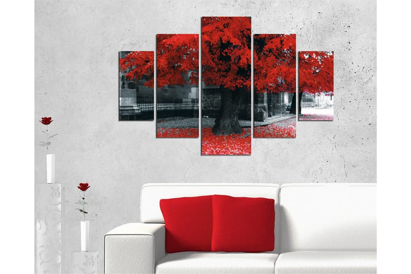 Dekorativ MDF-bilde 5 Deler - Flerfarget - Innredning - Bilder & kunst - Lerretsbilder