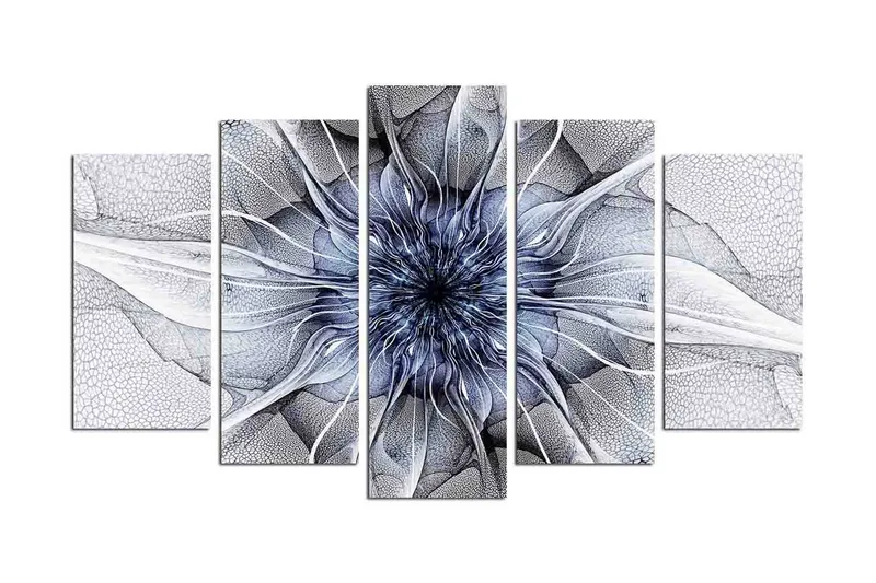 Dekorativ MDF-bilde 5 Deler - Flerfarget - Innredning - Bilder & kunst - Lerretsbilder