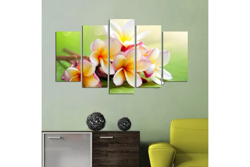 Dekorativ MDF-bilde 5 Deler - Flerfarget - Innredning - Bilder & kunst - Lerretsbilder