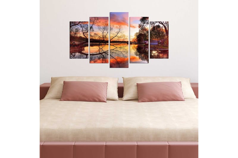 Dekorativ MDF-bilde 5 Deler - Flerfarget - Innredning - Bilder & kunst - Lerretsbilder