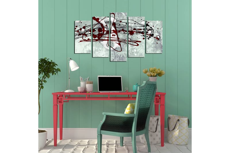 Dekorativ MDF-bilde 5 Deler - Flerfarget - Innredning - Bilder & kunst - Lerretsbilder