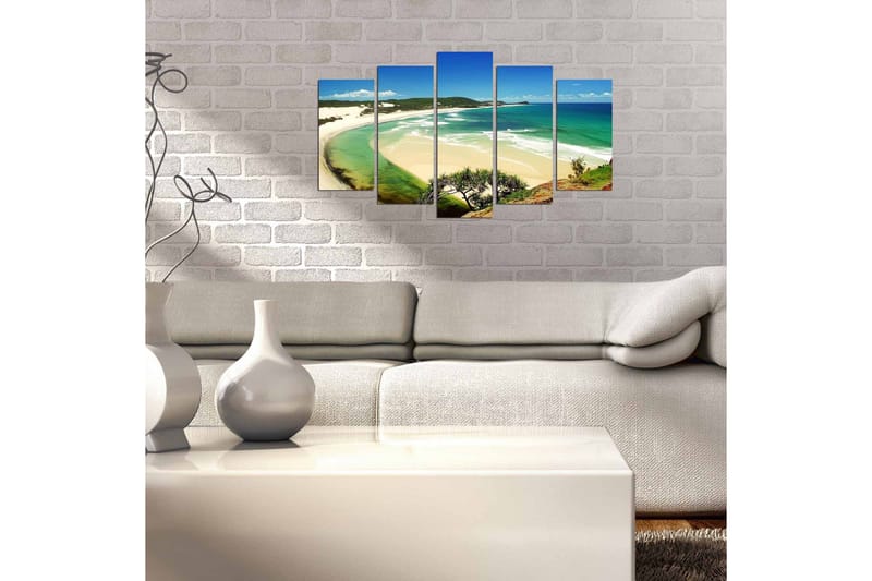 Dekorativ MDF-bilde 5 Deler - Flerfarget - Innredning - Bilder & kunst - Lerretsbilder