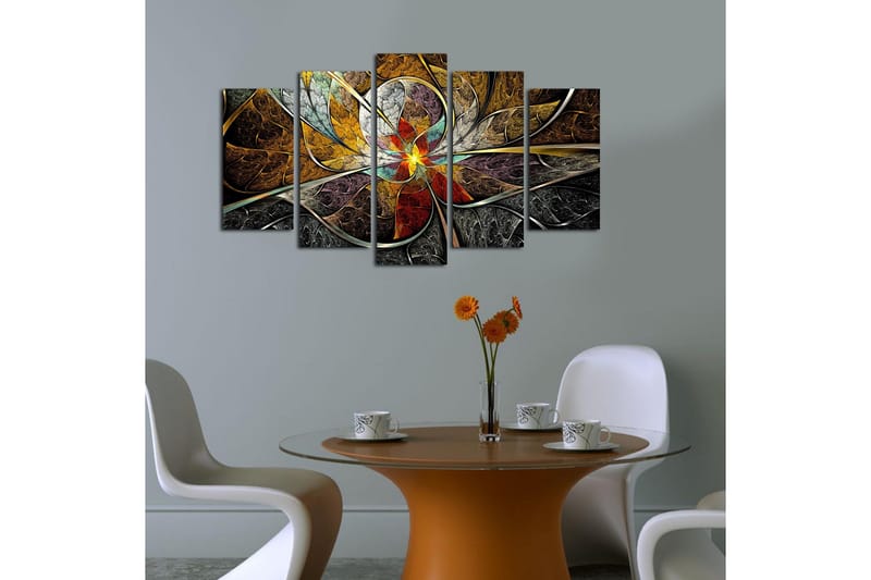 Dekorativ MDF-bilde 5 Deler - Flerfarget - Innredning - Bilder & kunst - Lerretsbilder