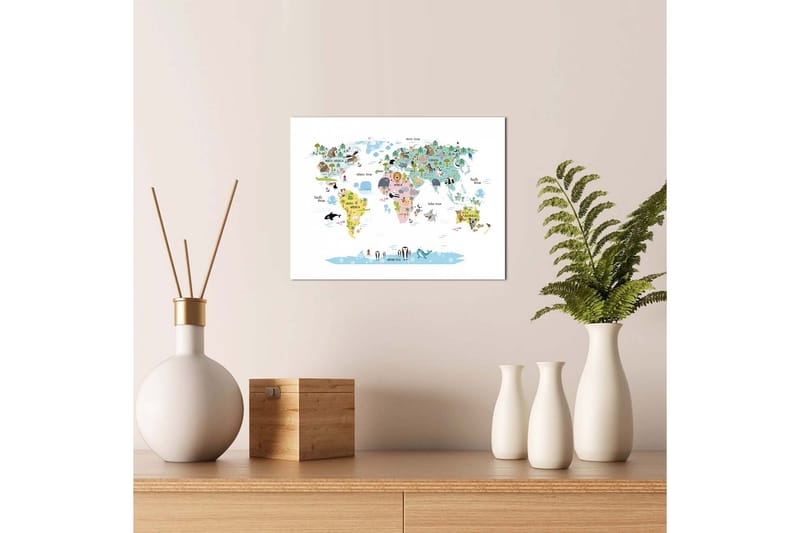 Dekorativ MDF-bilde - Flerfarget - Innredning - Bilder & kunst - Lerretsbilder