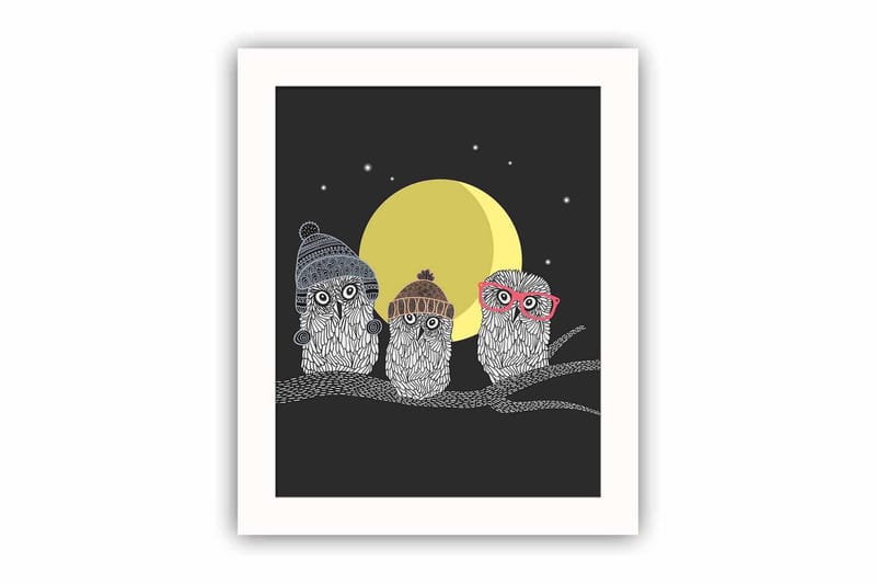 Dekorativ MDF-bilde - Flerfarget - Innredning - Bilder & kunst - Lerretsbilder