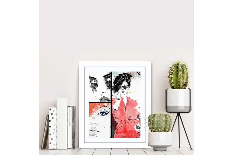 Dekorativ MDF-bilde - Flerfarget - Innredning - Bilder & kunst - Lerretsbilder