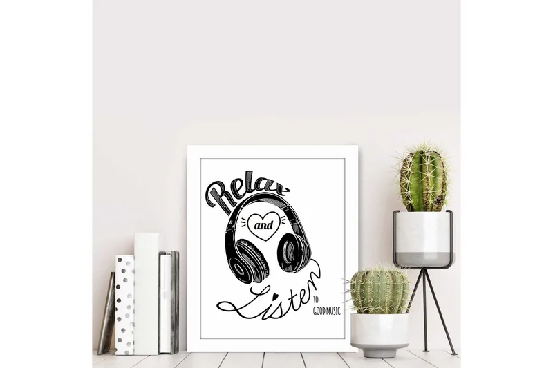 Dekorativ MDF-bilde - Flerfarget - Innredning - Bilder & kunst - Lerretsbilder